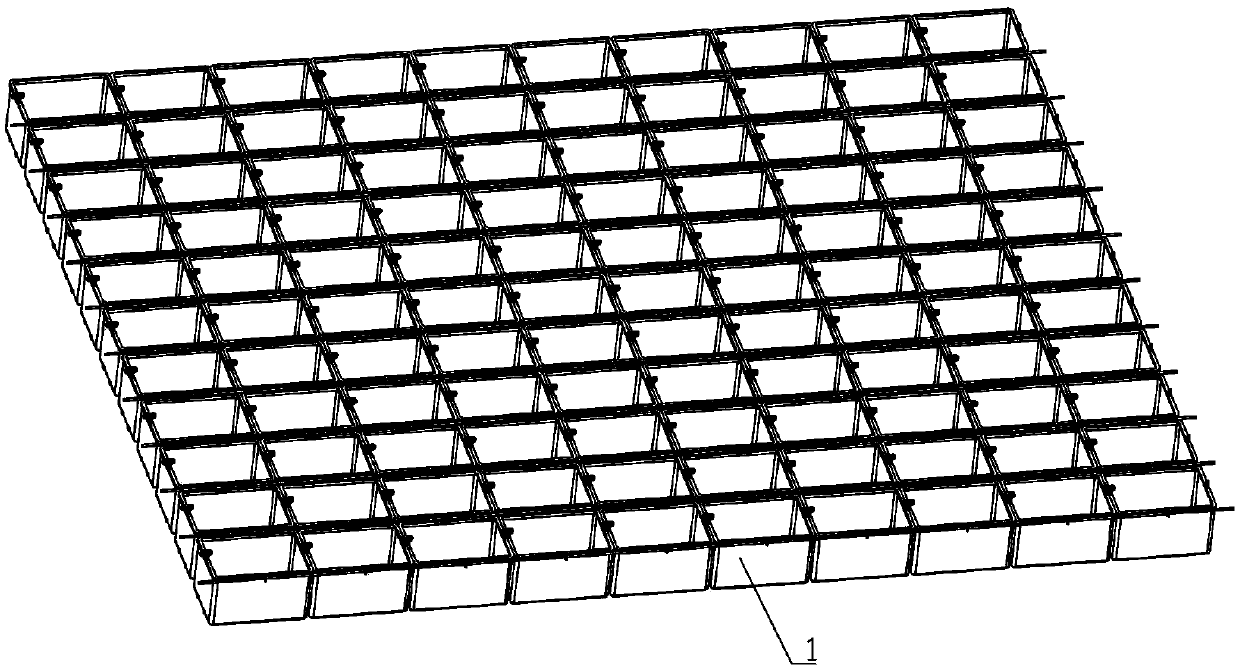 Plant plantation box for water treatment and plant replacing method thereof