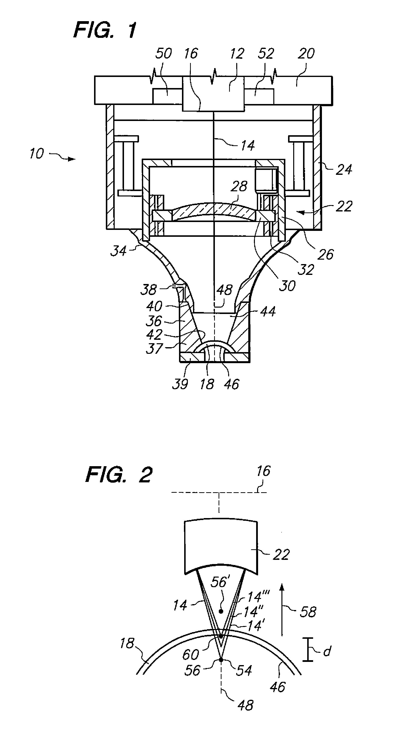 Device and method for calibrating a laser system