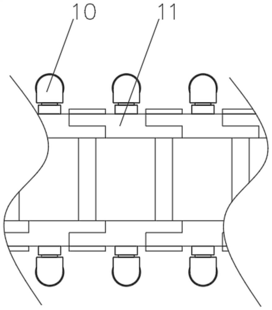 Grinding and polishing device