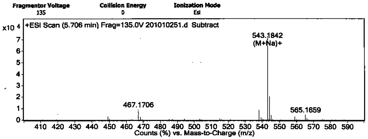 Compound as well as preparation method and application thereof