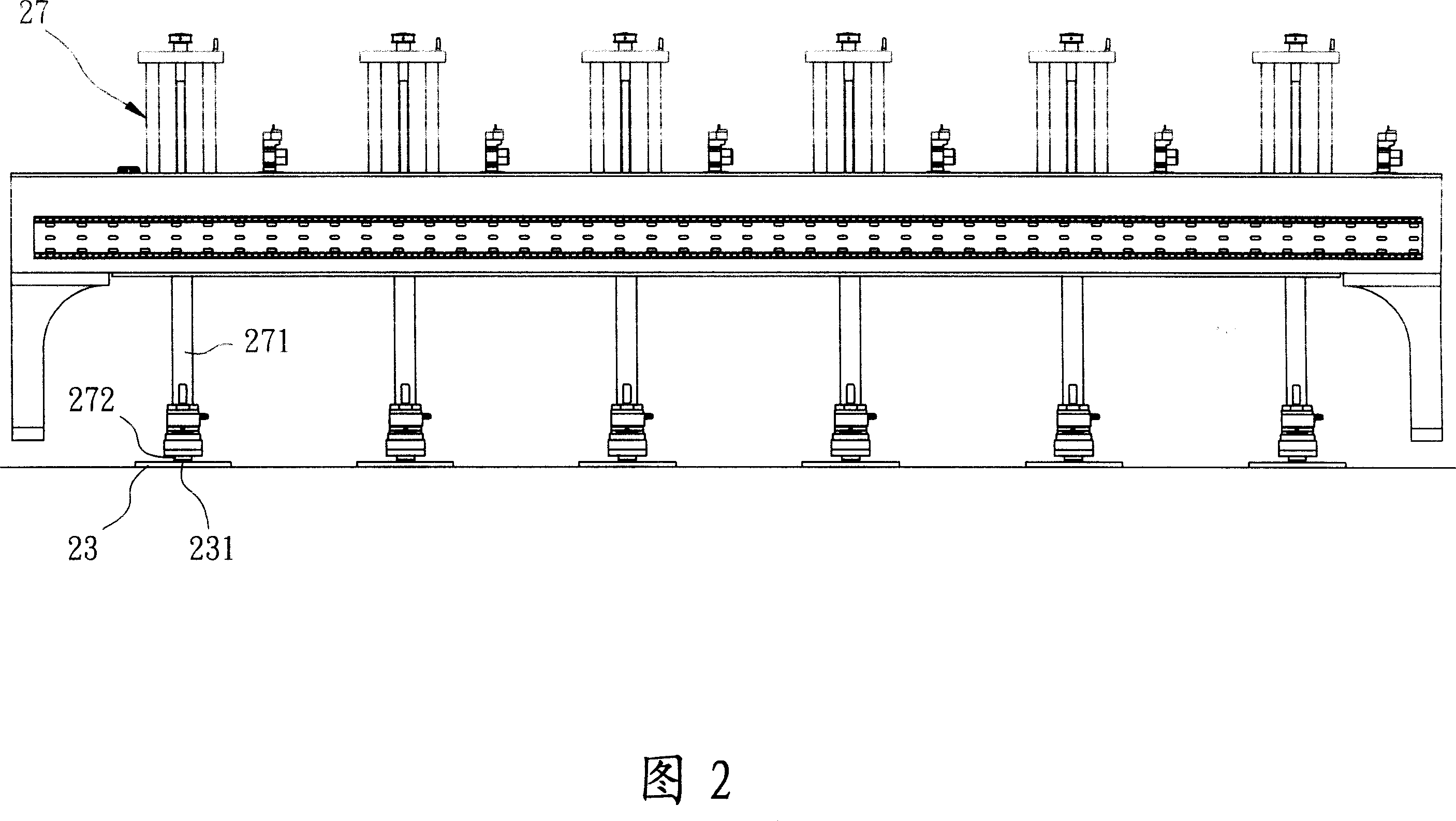 IC detecting machine capable of simultaneously multiple parallel built-in testing