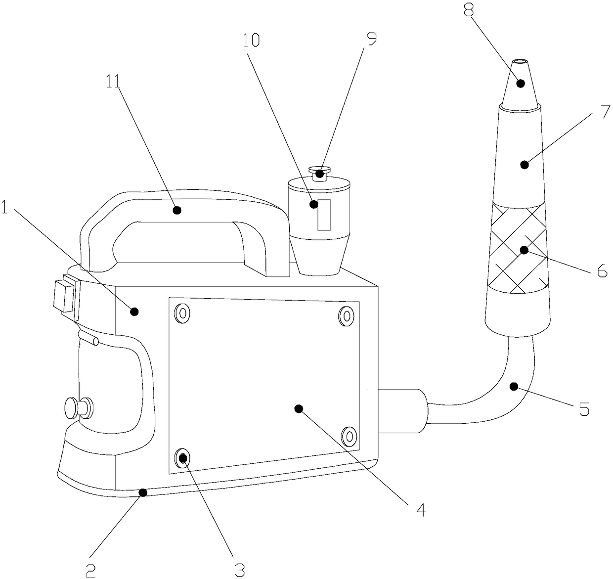 Novel vegetable pollination device