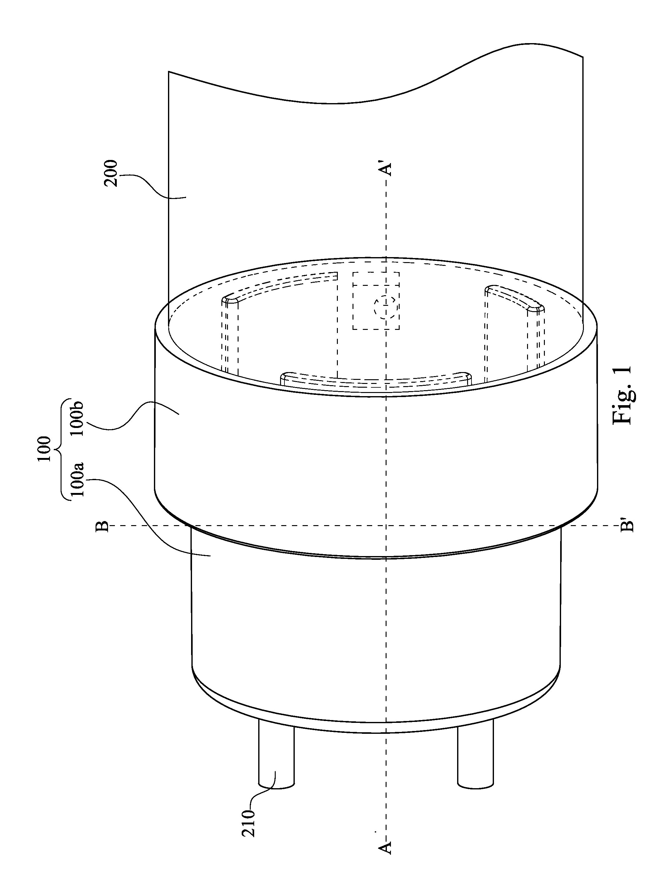 End cap of a lighting tube