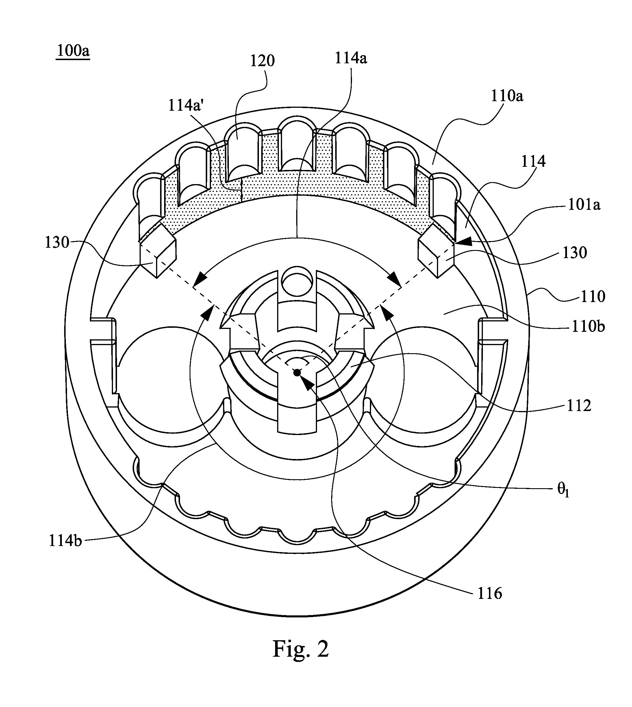 End cap of a lighting tube