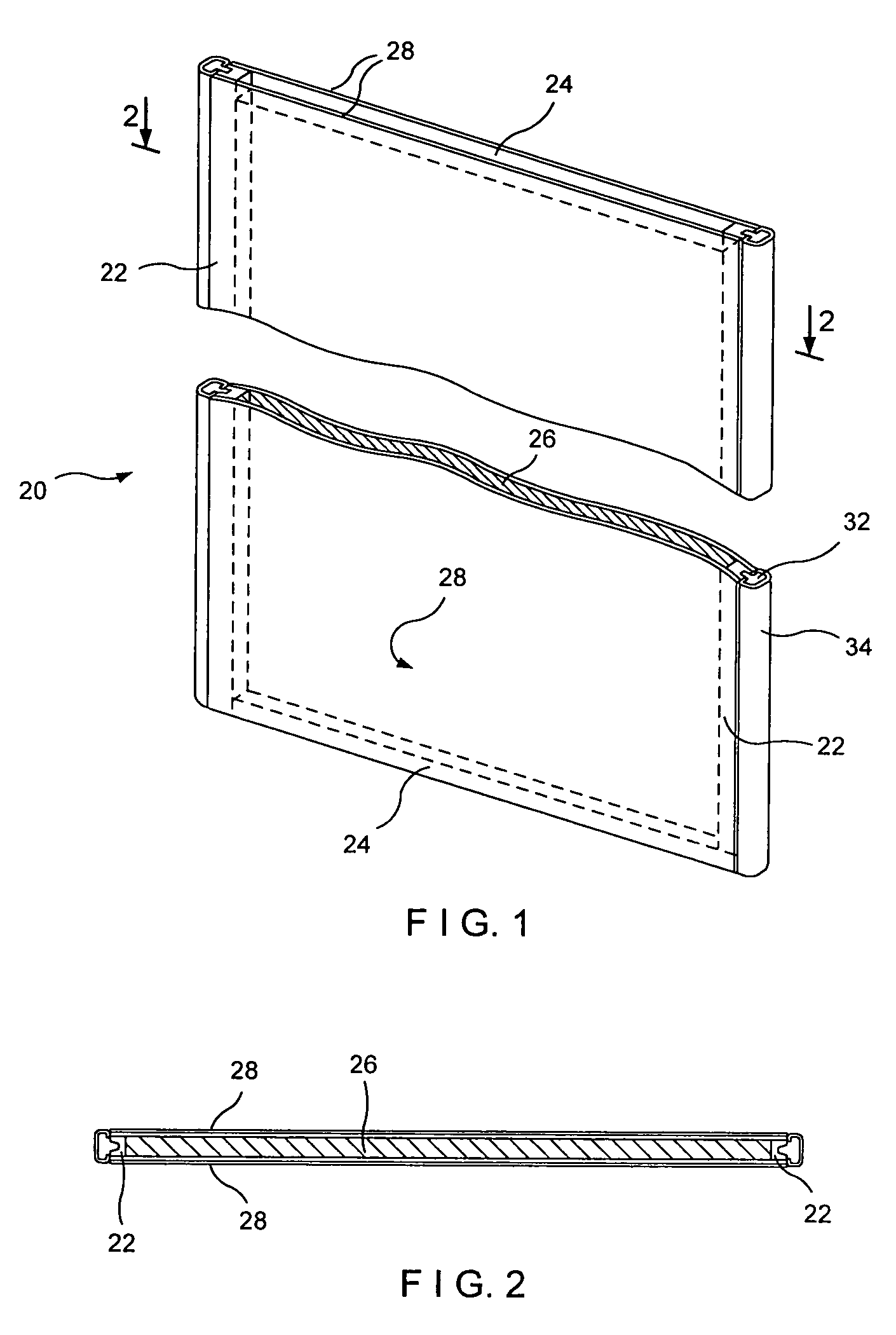 Door edge construction