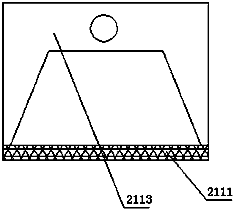 Sewage primary filtering device