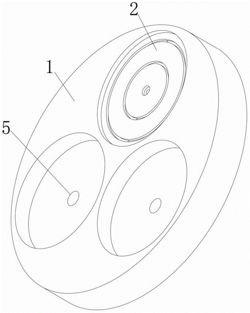 Tray capable of eliminating warping of wafers