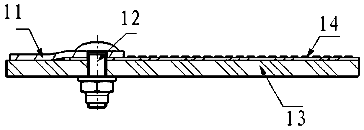 Combined anti-lightning shunt bar