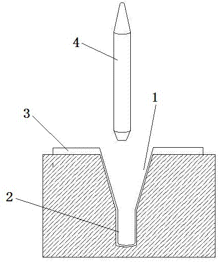 Funnel-shaped rocket recovery device