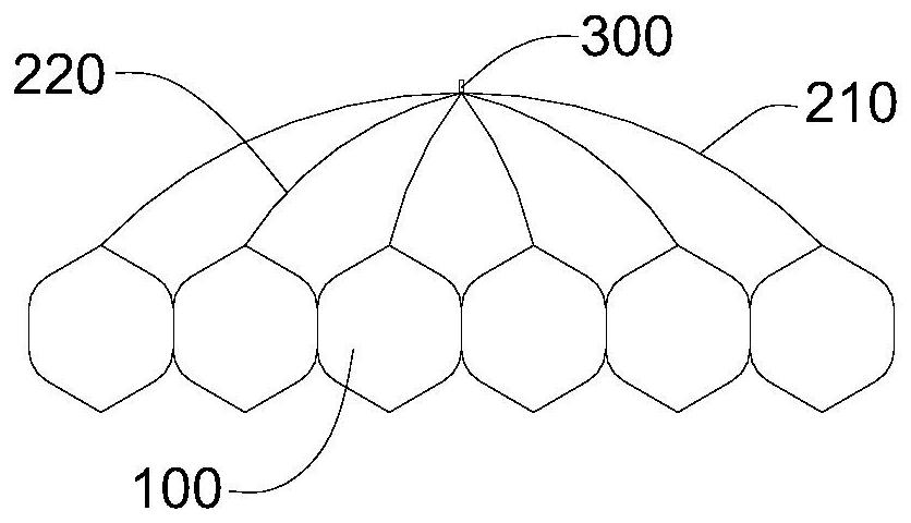 Pulmonary artery stent convenient to control, and pulmonary artery valve replacement device