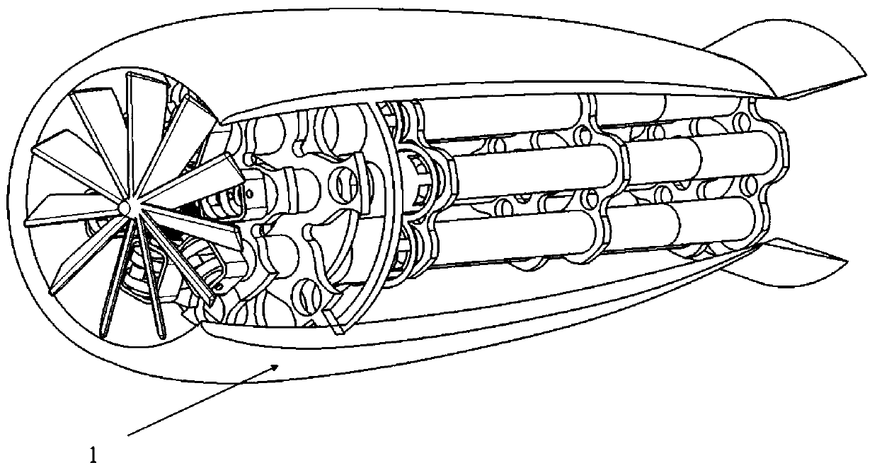 Piston type pulse detonation engine