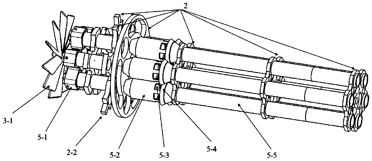 Piston type pulse detonation engine