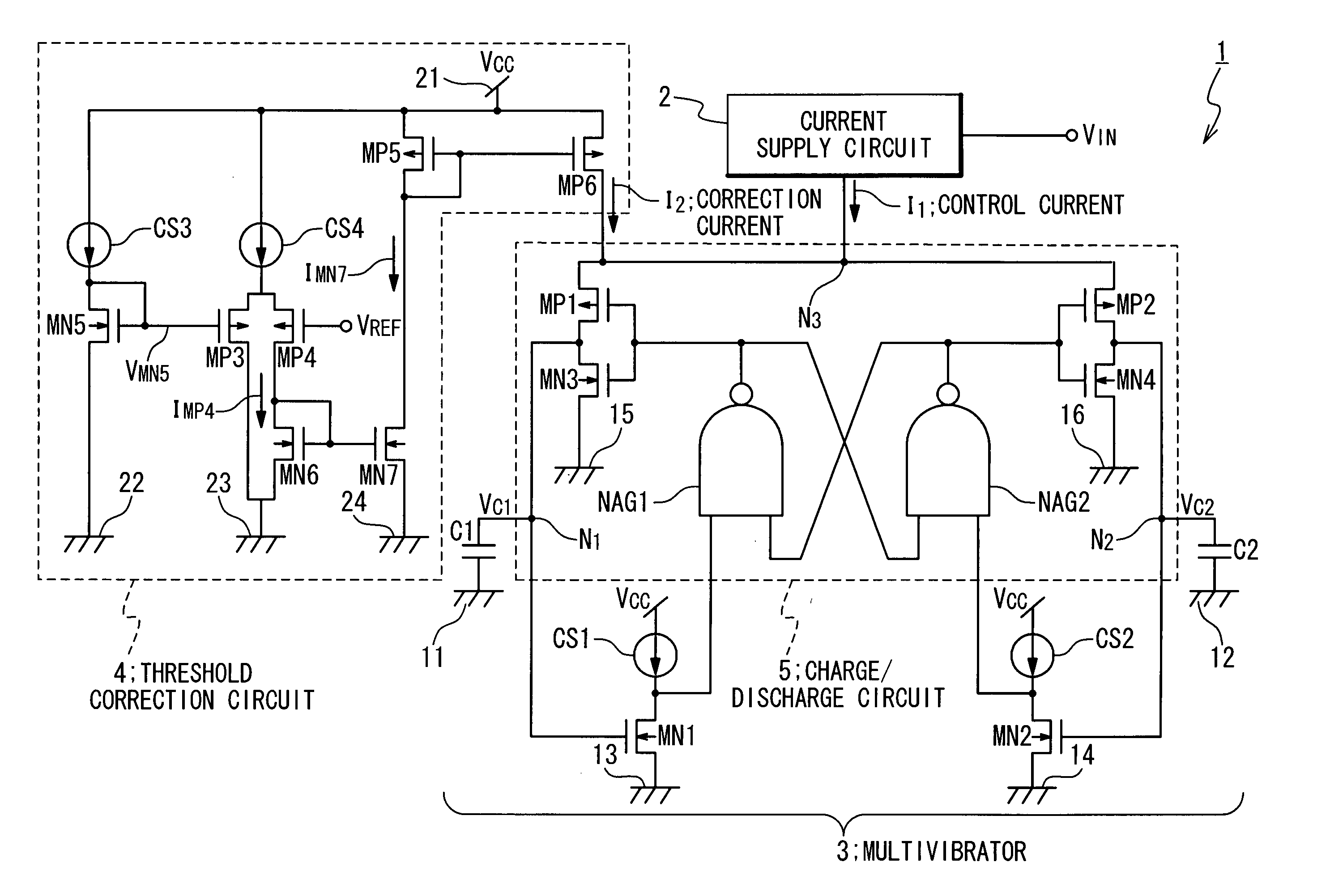 Oscillation circuit and operation method thereof