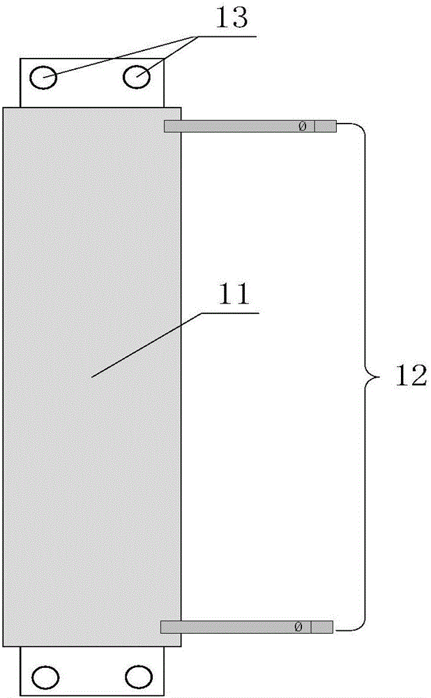 Metallic oxide lightning arrester leakage current live test device and method