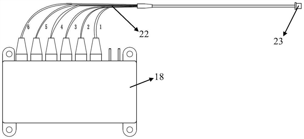 Ultrahigh-integration multi-path parallel photoelectric conversion assembly