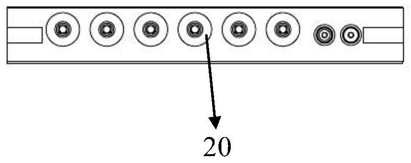 Ultrahigh-integration multi-path parallel photoelectric conversion assembly