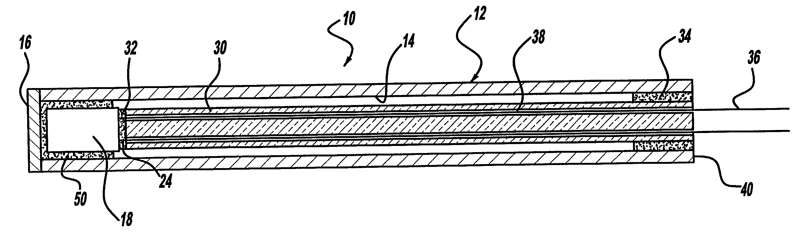 Precision temperature probe having fast response