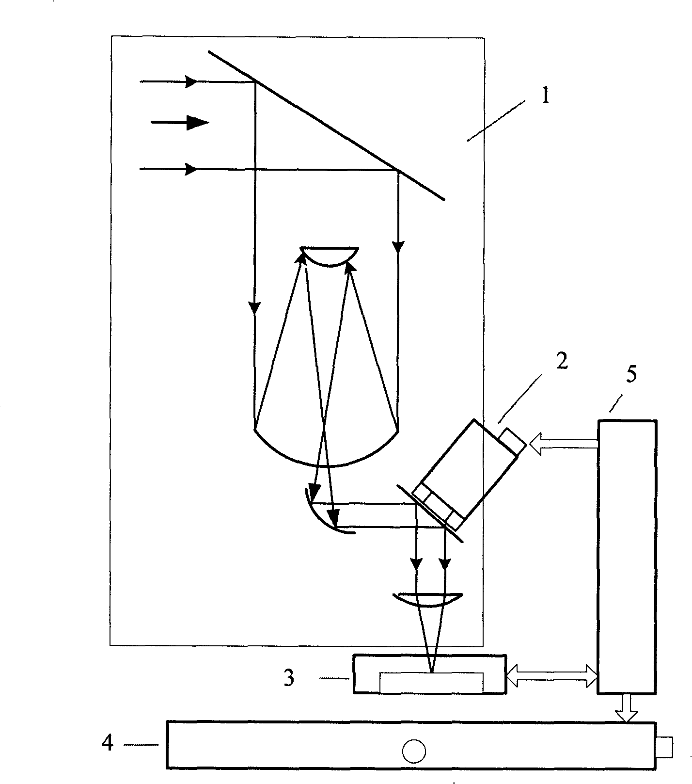 Real time self-adapting processing method of image mobile imaging