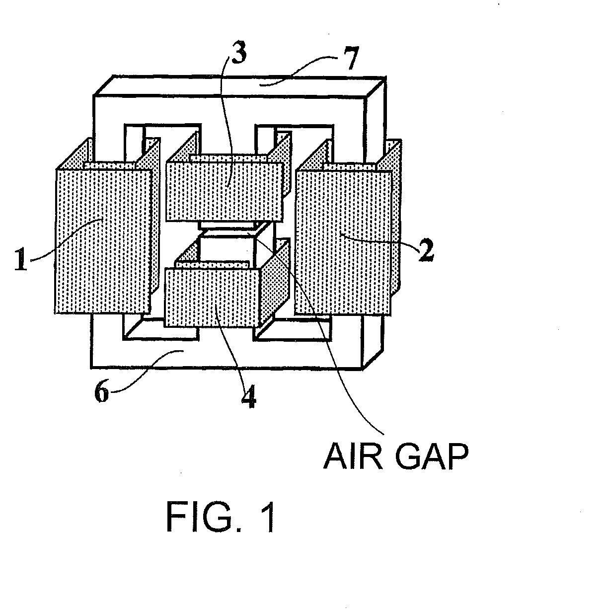 Entirely integrated EMI filter based on a flexible multi-layer strip material