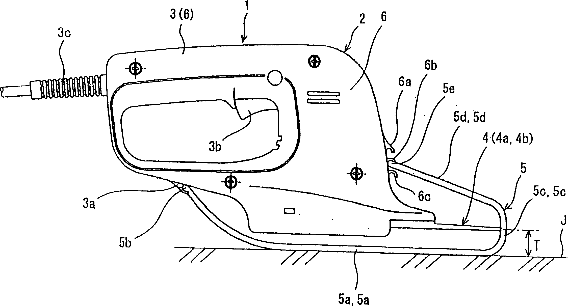 Trimming machine and protection device thereof