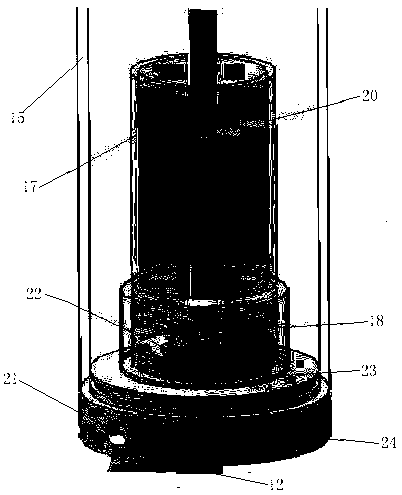 Perfusion type bioreactor of double-layer circulating system and application method of perfusion type bioreactor