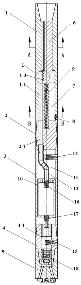 A kind of external flat type high-pressure rotary jet grouting device and method for complex stratum in underground coal mine