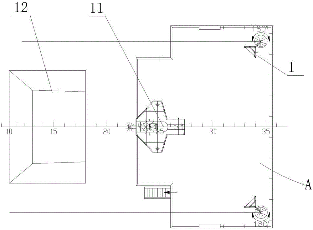 Auxiliary light mast for mounting ship navigation signal light