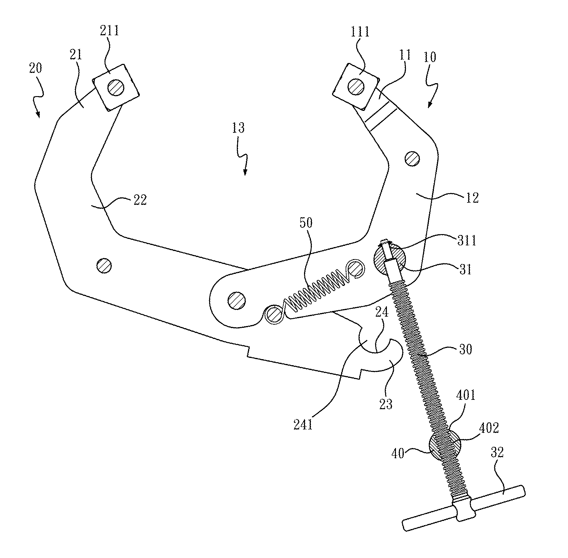 Quick adjustable clamp