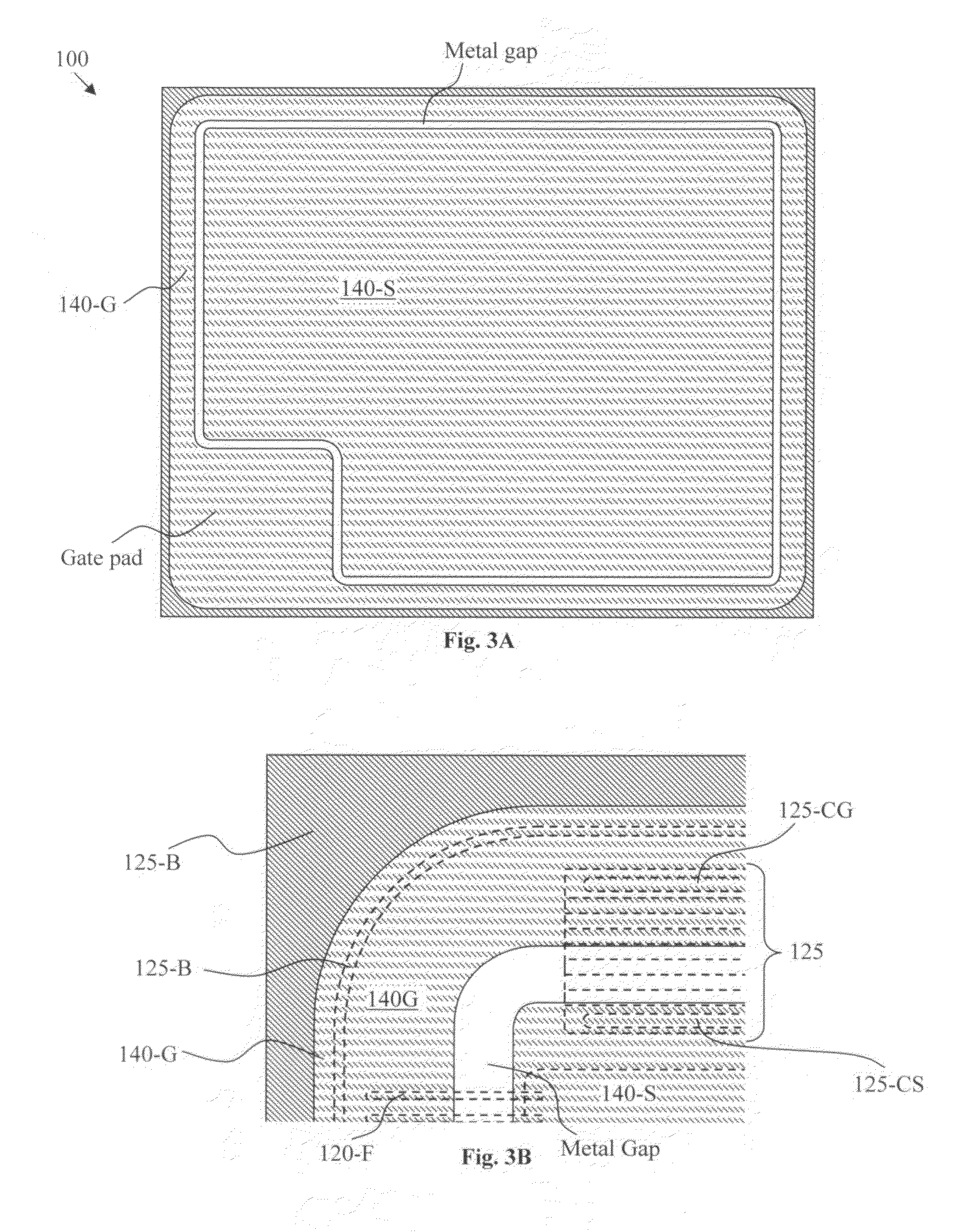 Reduced mask configuration for power mosfets with electrostatic discharge (ESD) circuit protection