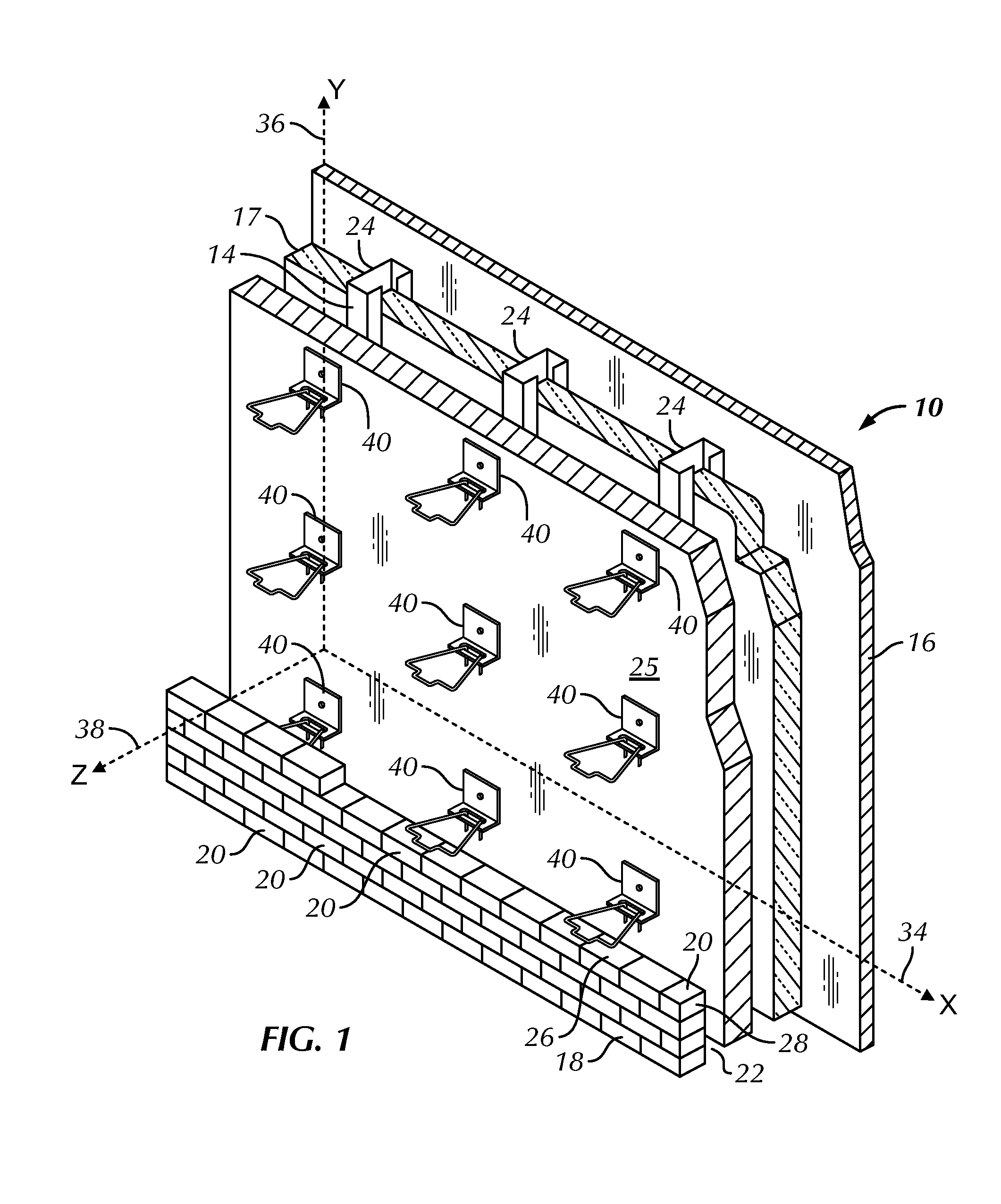 L-shaped sheetmetal anchor with tubular leg and anchoring assembly