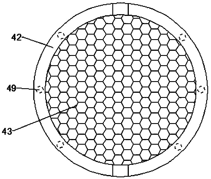 Coffee bean grinding and filtering device