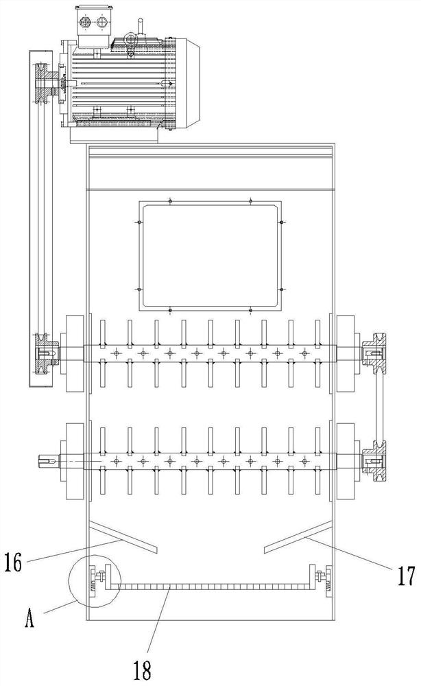 Tea stem-connected bud breaking device