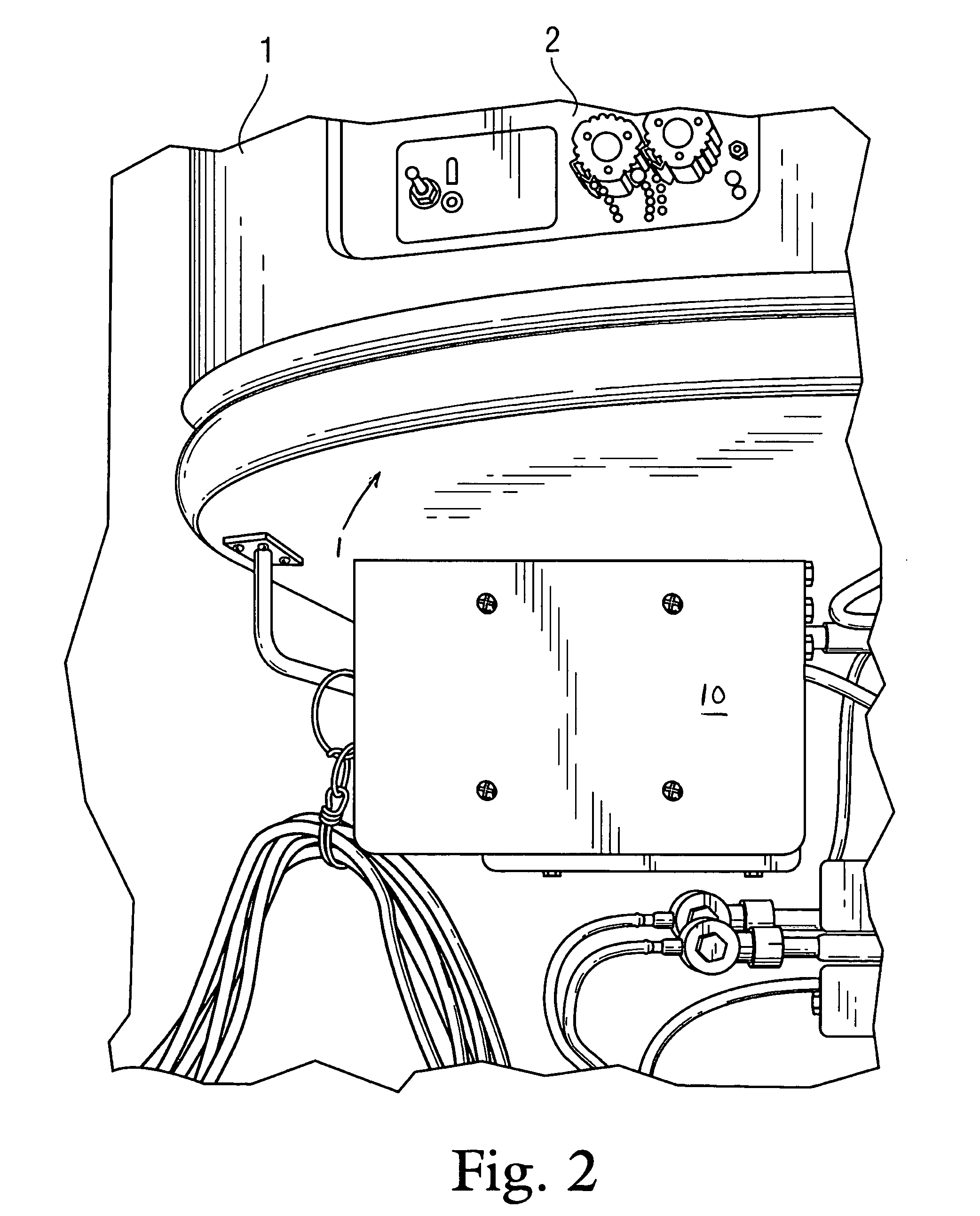 Auxiliary power device for refrigerated trucks