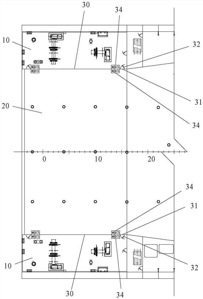 Treatment methods for ro-ro ship moorings adjacent to dangerous areas