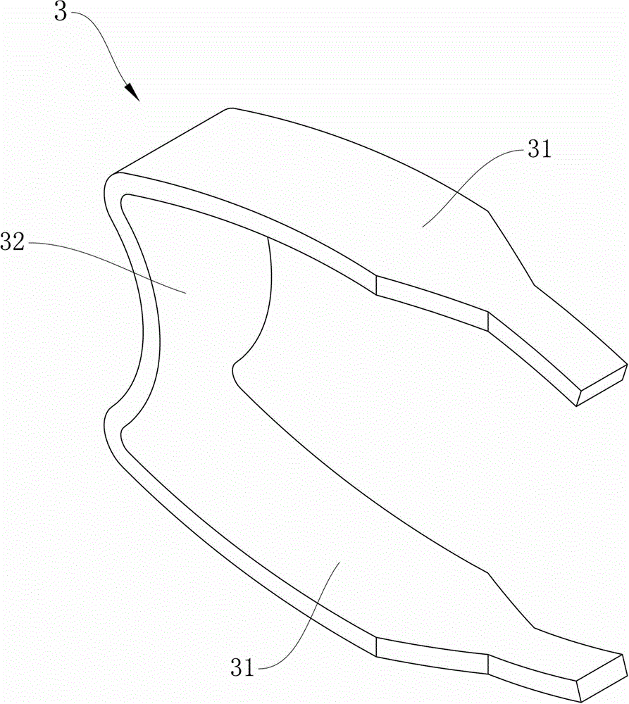 Non-dirt-hidden fixture head in extremely simplified structure