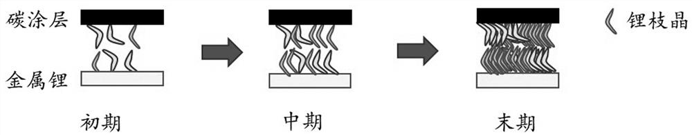 A solid-state battery with controlled lithium dendrite growth