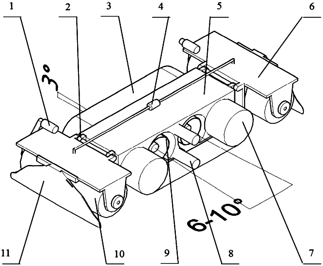 Cleaning robot for solar cell panel