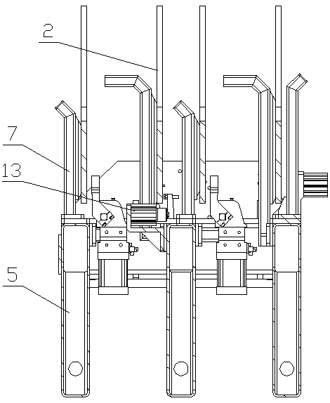 Vertical wallboard and multi-rib plate assembly welding fixture