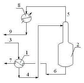 Hexane recovery heat exchange method