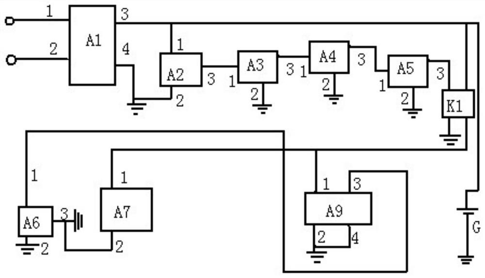 Remote metering device for electricity stealing quantity of communication base station