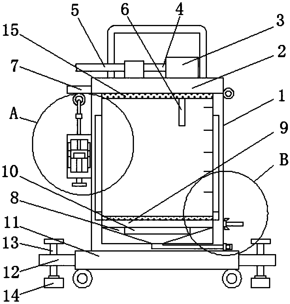 Intelligent drainage device for hepatobiliary surgery