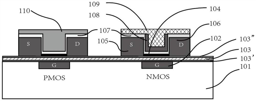 Transistor with local bottom gate and manufacturing method thereof