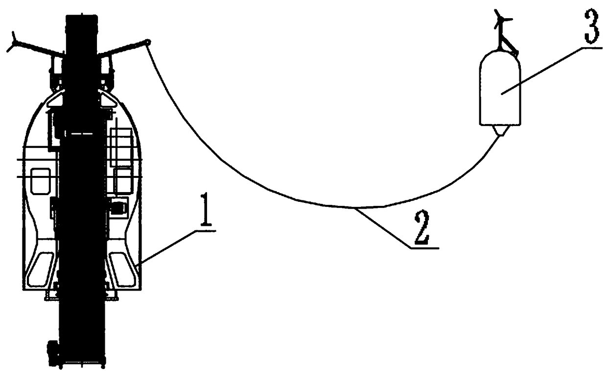 Flexible fishing system for water floating objects