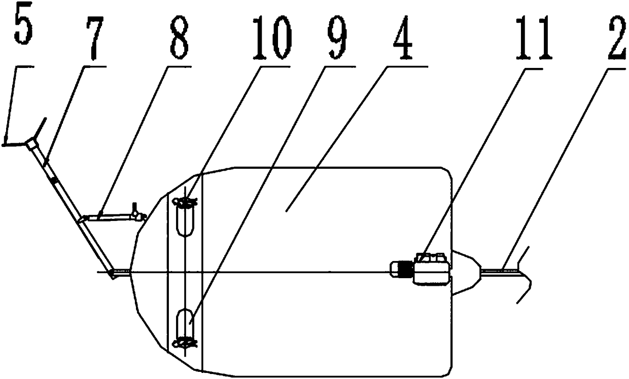 Flexible fishing system for water floating objects