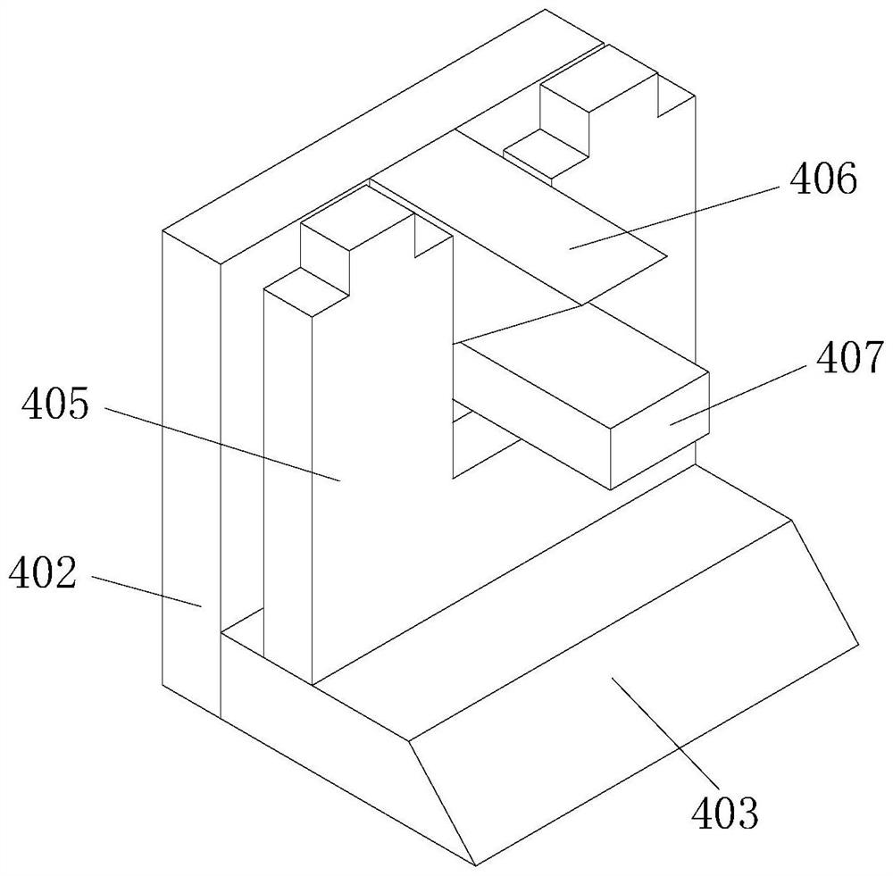 Door and window frame deburring device and processing method