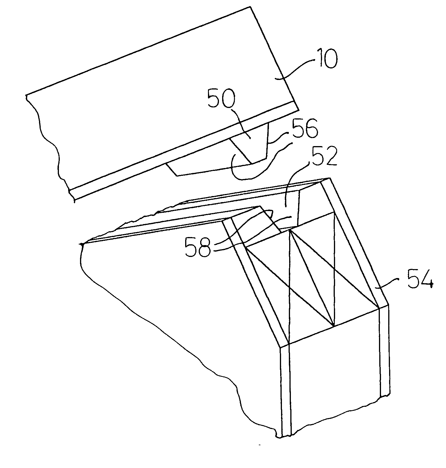 Roofing system, roof panel therefor, and method of assembling a roof