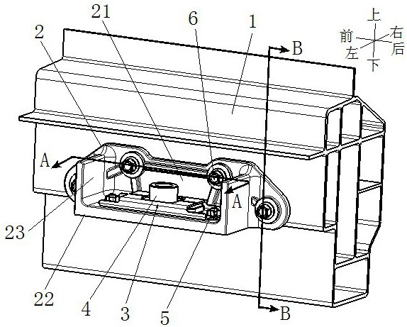 A battery pack installation structure and vehicle