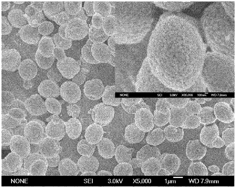 Lensing spherical vaterite calcium carbonate crystal with high purity and preparation method thereof