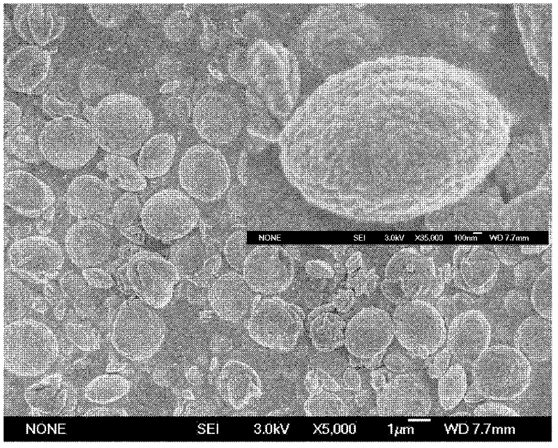 Lensing spherical vaterite calcium carbonate crystal with high purity and preparation method thereof