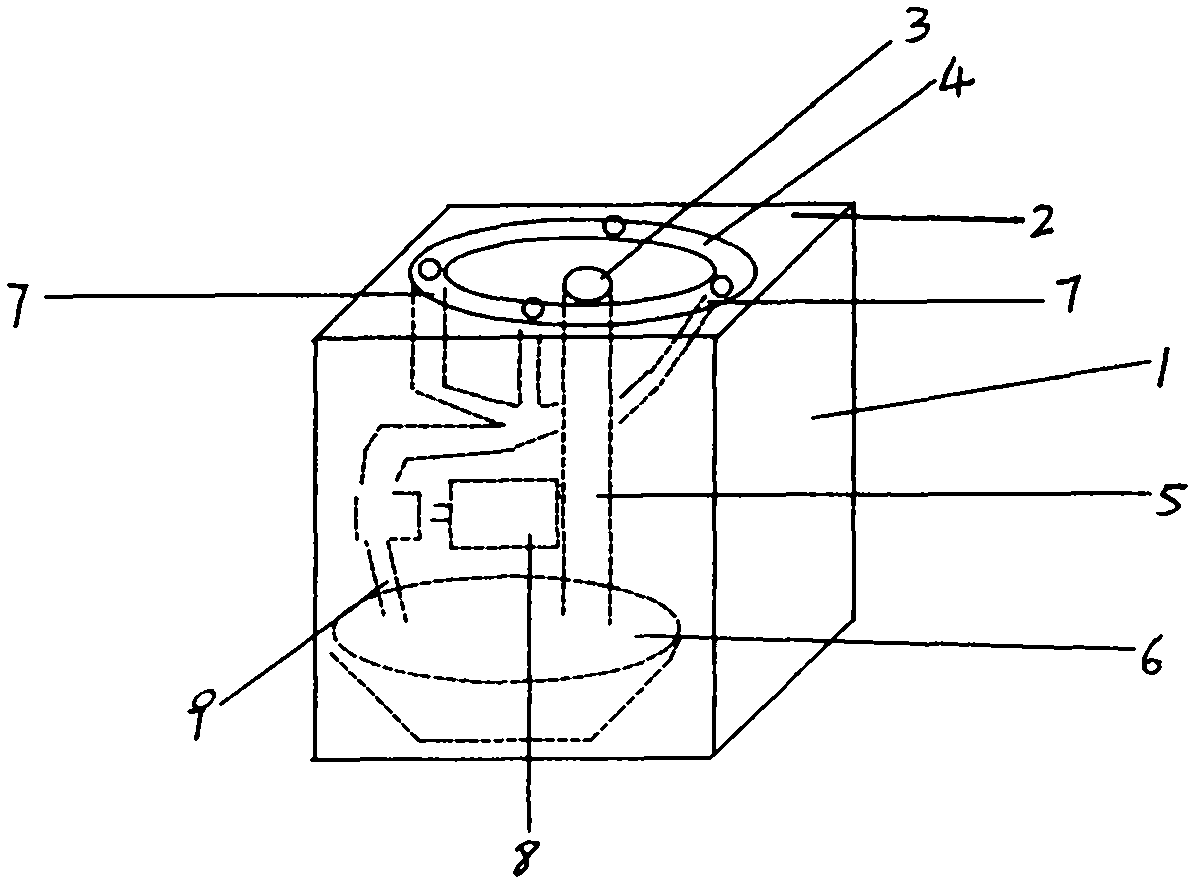 Sanitary phlegm receiving tank